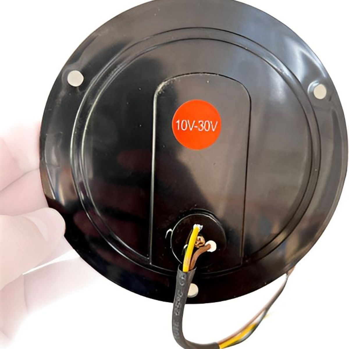 GENERICO - FOCO LED AMARILLO 4 PULGADAS APERNABLE BIVOLTAJE RAMPLA REMOLQUE