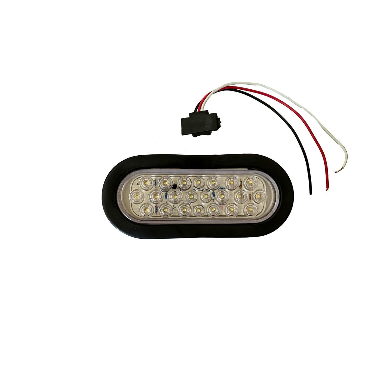 GENERICO - FOCO LED BLANCO  6 PULGADAS OVALADO RAMPLA BIVOLT