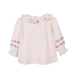 PILLIN - Polera  Café Niña PVD623-26ARE