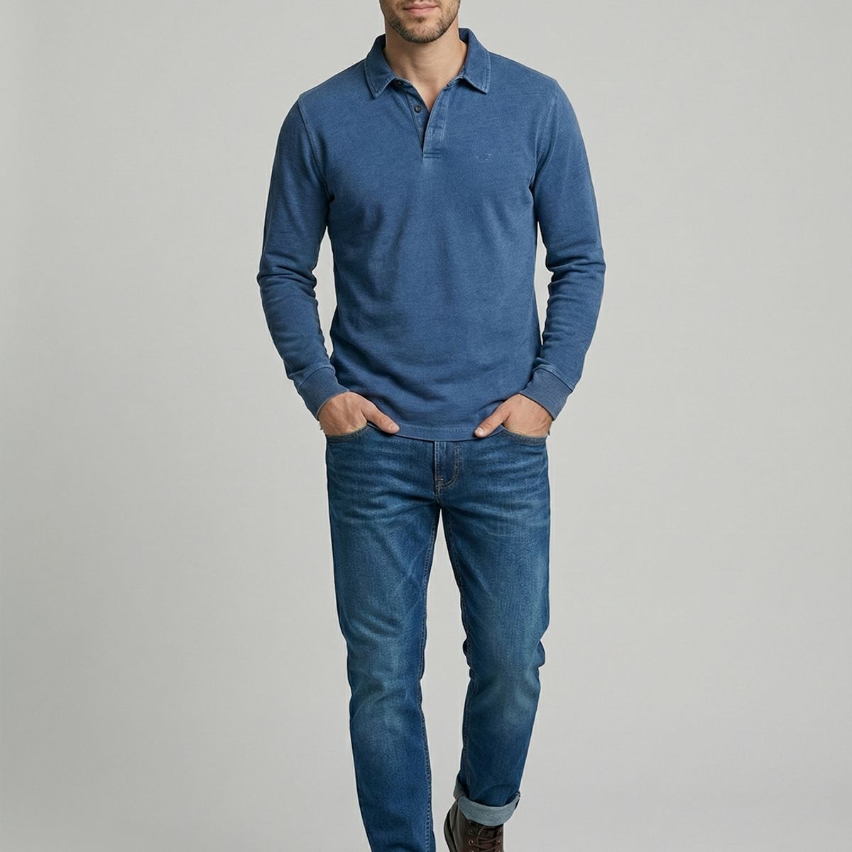 FEROUCH - Polera Colorado Indigo Ferouch