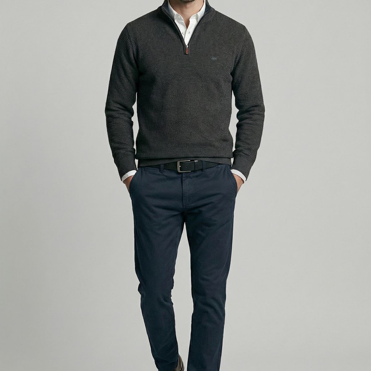 FEROUCH - Sweater Baytown Charcol Mela Ferouch