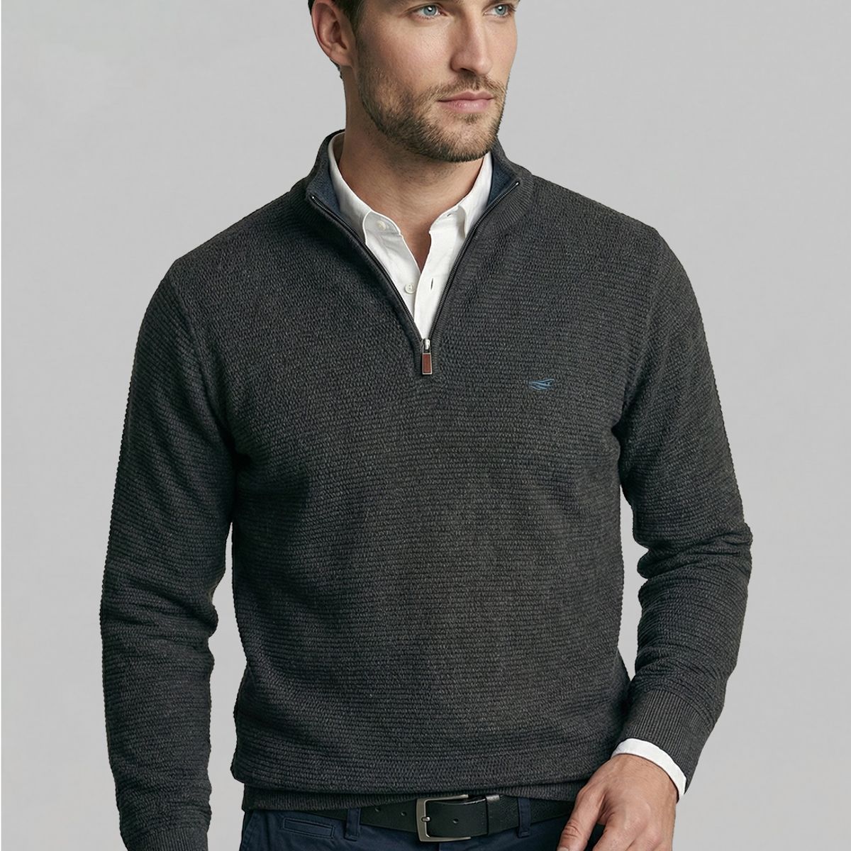 FEROUCH - Sweater Baytown Charcol Mela Ferouch