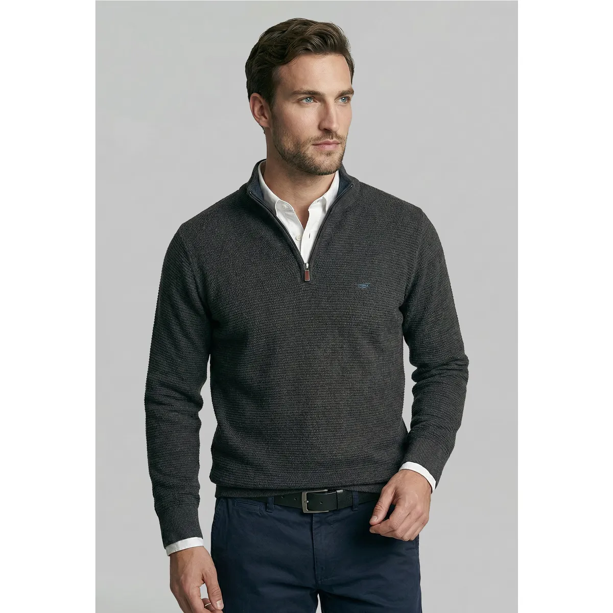 FEROUCH - Sweater Baytown Charcol Mela Ferouch