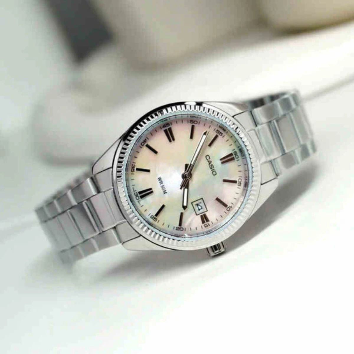 CASIO - Reloj Análogo Casio Mujer LTP-1302DS-4AVD