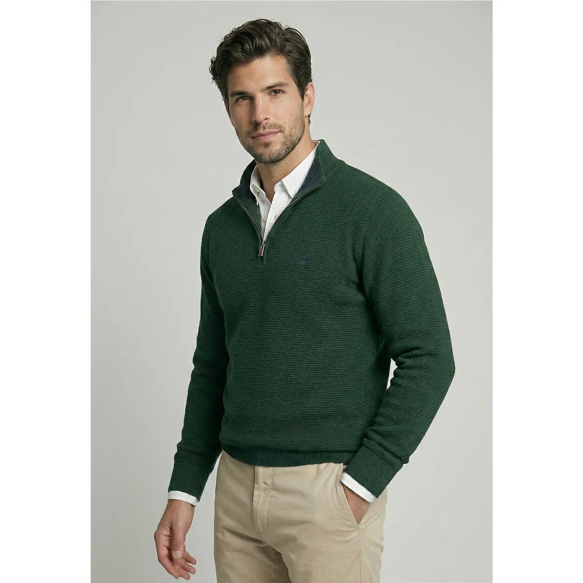 FEROUCH - Sweater Baytown River Melange Ferouch