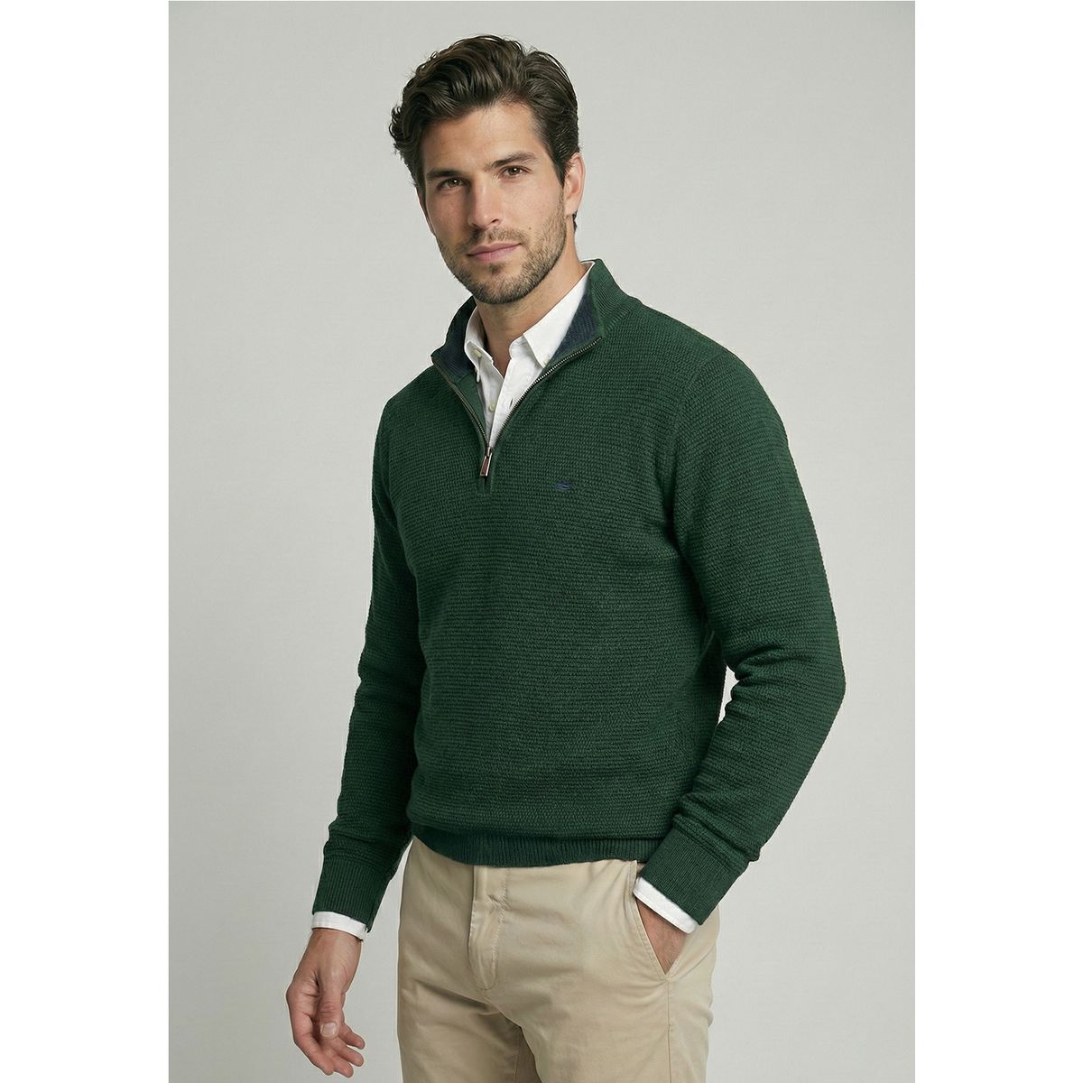 FEROUCH - Sweater Baytown River Melange Ferouch