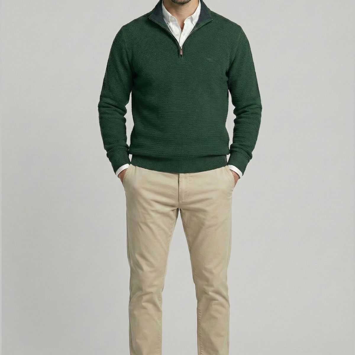 FEROUCH - Sweater Baytown River Melange Ferouch