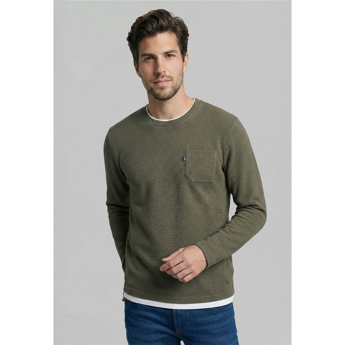 FEROUCH - Polera Cincinnati Musgo Ferouch