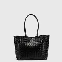BLACK - Bolso Tote Braids Black Bubba