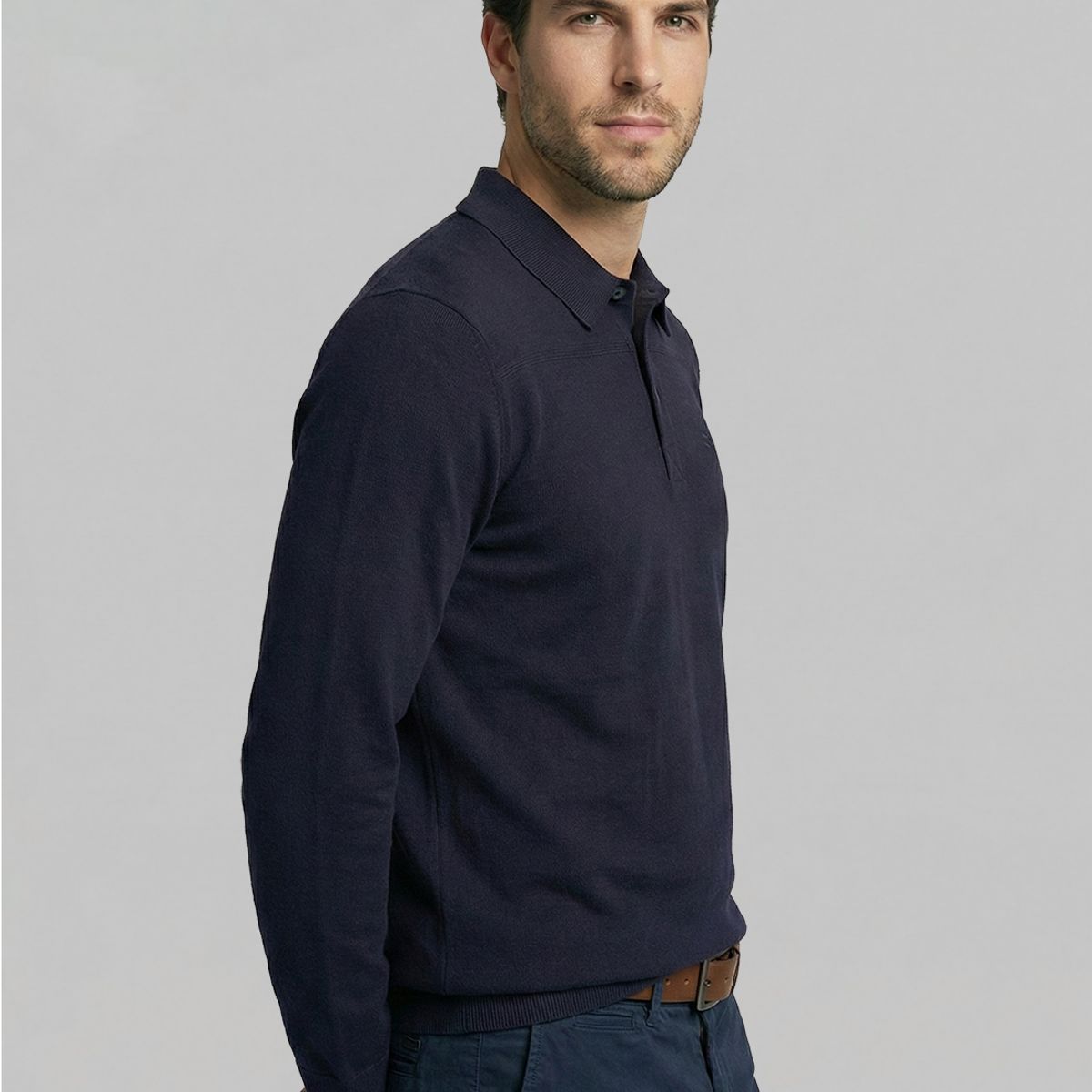 FEROUCH - Polera Chicago Navy Ferouch