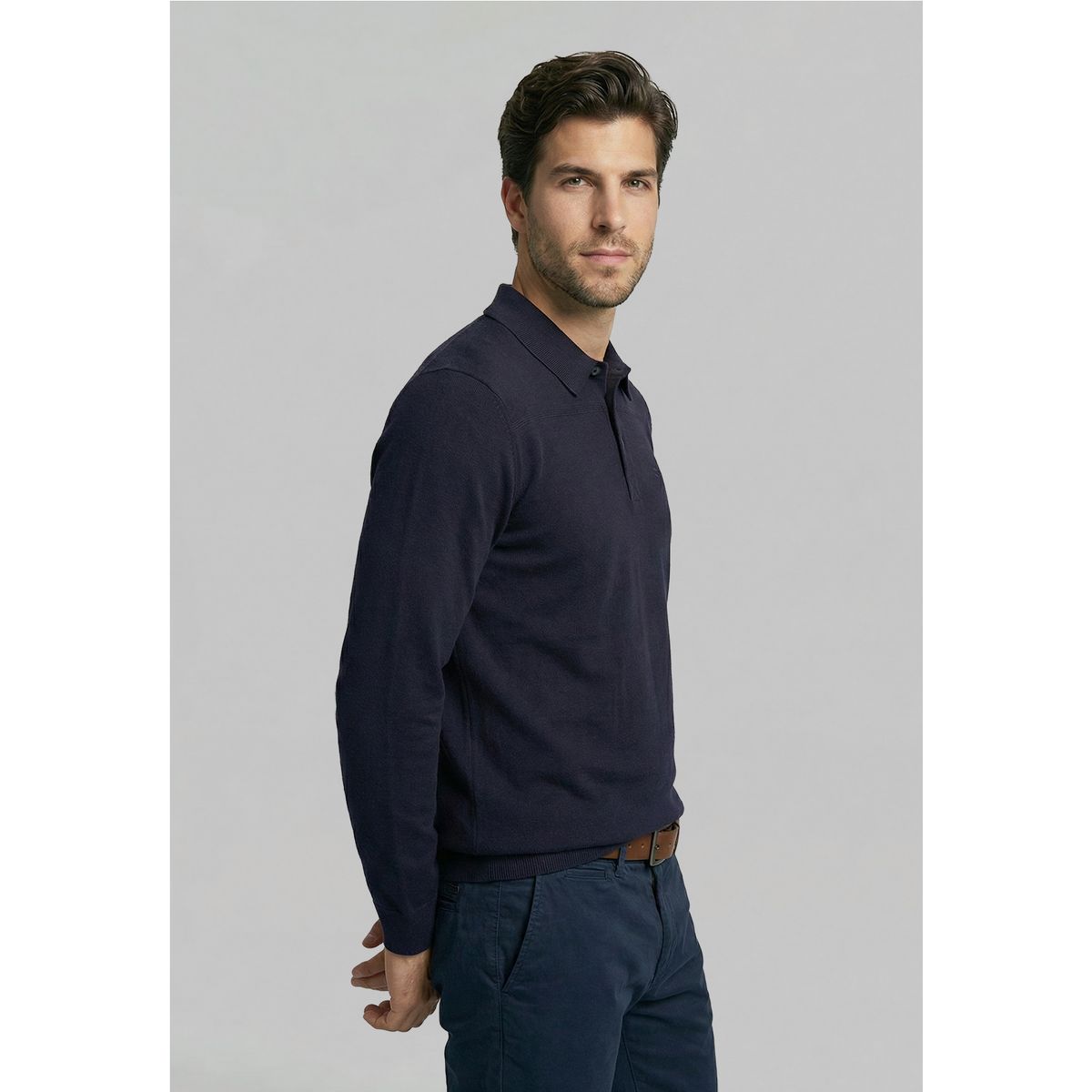 FEROUCH - Polera Chicago Navy Ferouch