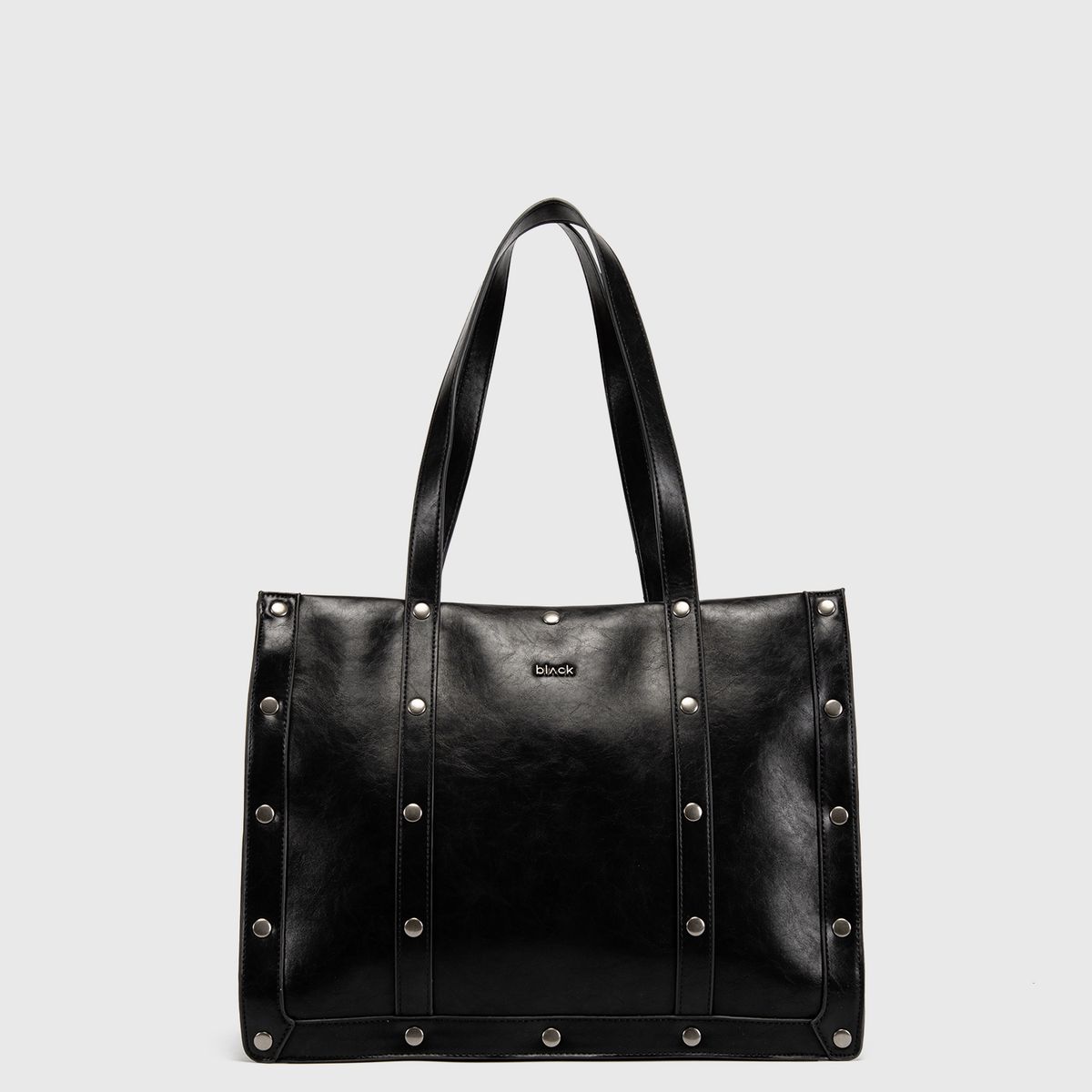 BLACK - Bolso Tote Tucker Black Black Bubba