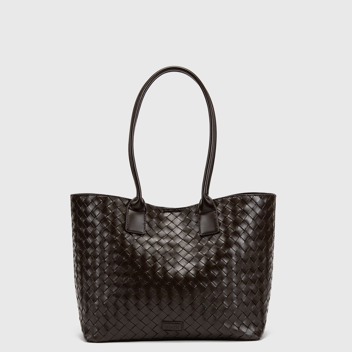 BLACK - Cartera Tote Braids Moka Black Bubba