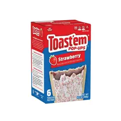 GENERICO - Pop-Ups Frutilla Toast'Em 6 un x 48 g Kiosclub