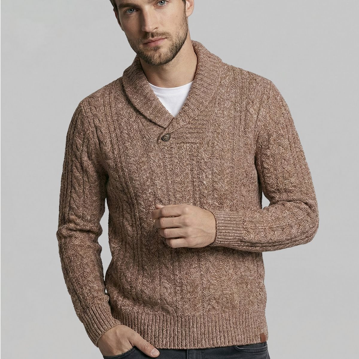 FEROUCH - Sweater Colorado Brown Ferouch