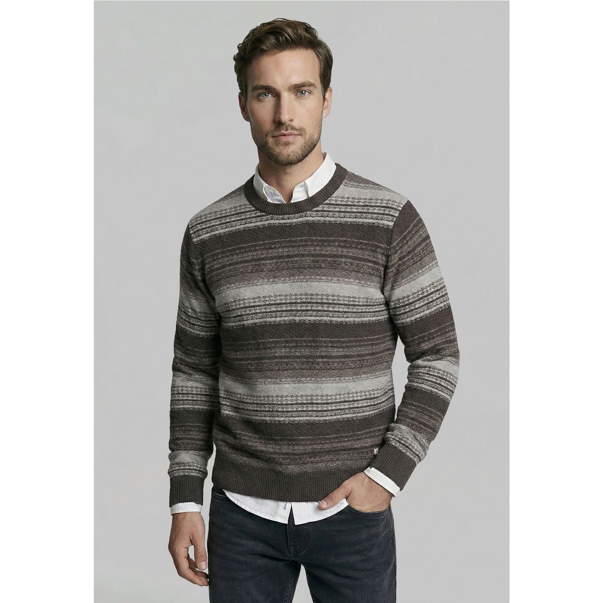 FEROUCH - Sweater Cleveland Dk Grey Ferouch