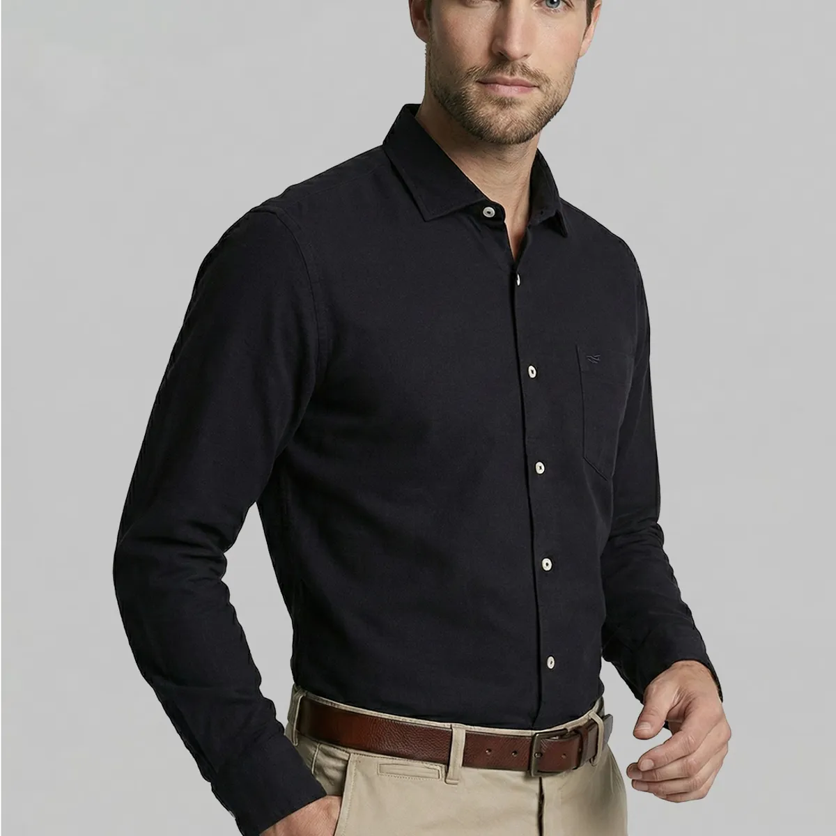 FEROUCH - Camisa Connecticut Black Ferouch