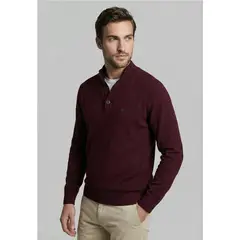 FEROUCH - Sweater Bristol Plum Melange