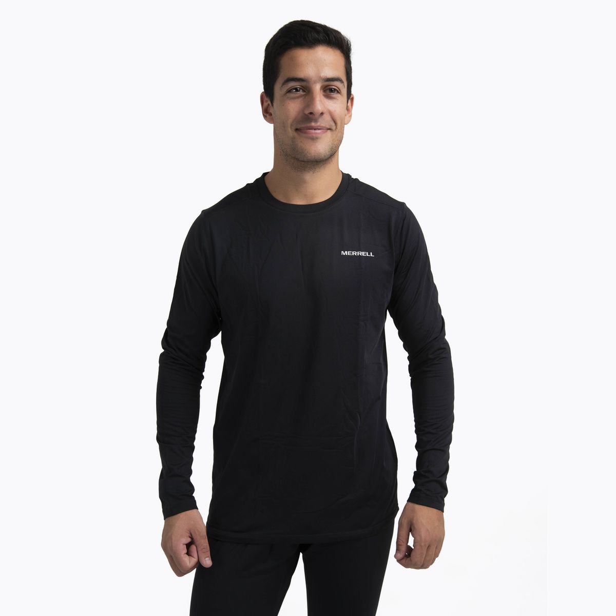 MERRELL - Primera Capa Superior Hombre First Layer Negro MERRELL