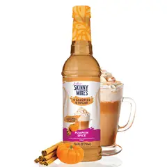 SKINNY MIXES - Syrup Pumpkin Spice sin Azúcar 750 ml