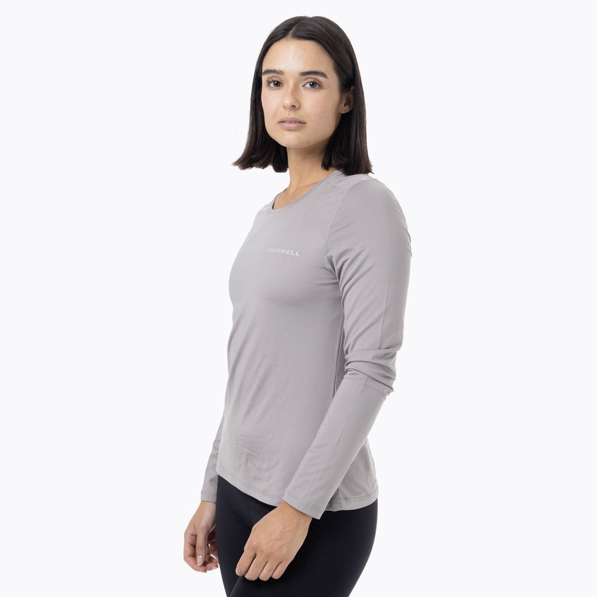 MERRELL - Primera Capa Superior Mujer First Layer Gris MERRELL