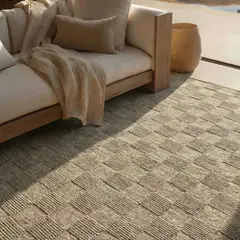 ELEMENTS & CO - Alfombra Lana Square Beige 200x300 cm