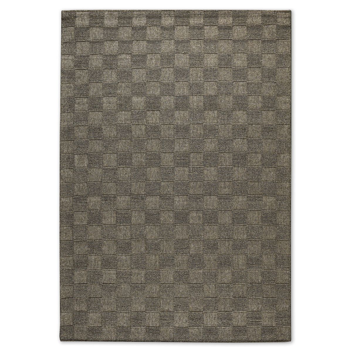 ELEMENTS & CO - Alfombra Lana Square Gris 240x330 cm