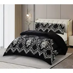 GENERICO - PLUMON CON CHIPORRO PLUSH NEGRO DISEÑO NODERNO 2 PLAZAS TF