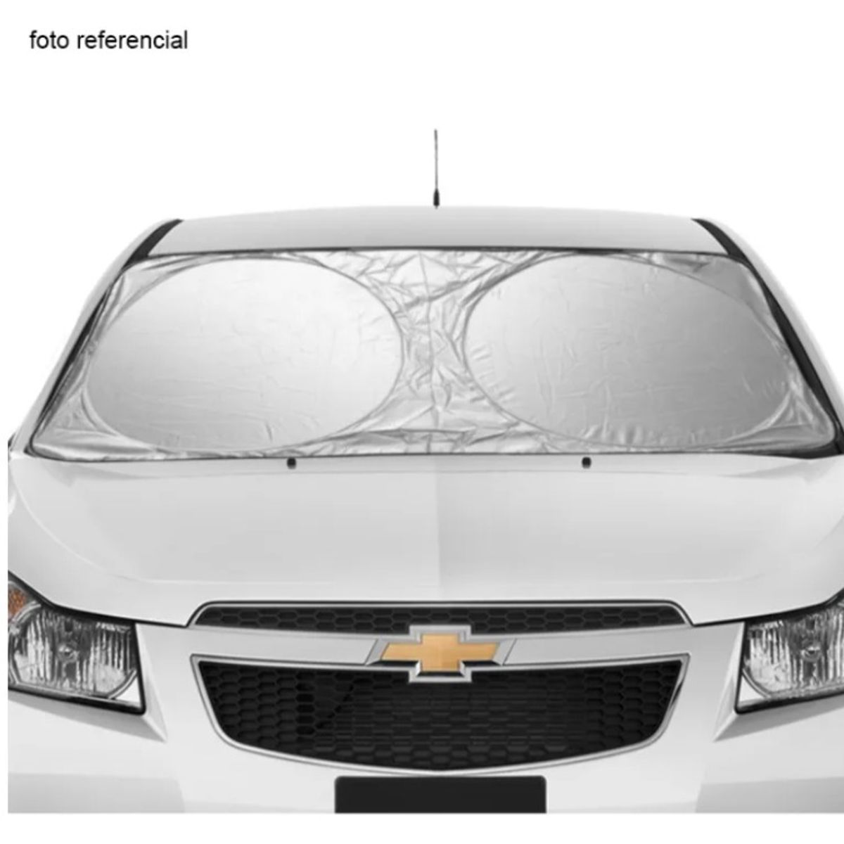 GENERICO - Kit Parasol Tapa Sol De 6 Piezas Para Auto Con Estuche