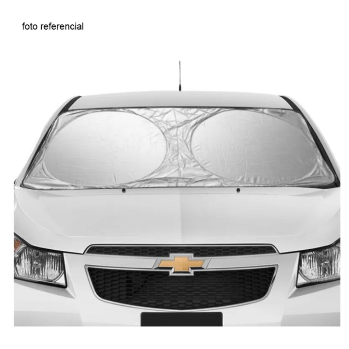 GENERICO - Kit Parasol Tapa Sol De 6 Piezas Para Auto Con Estuche