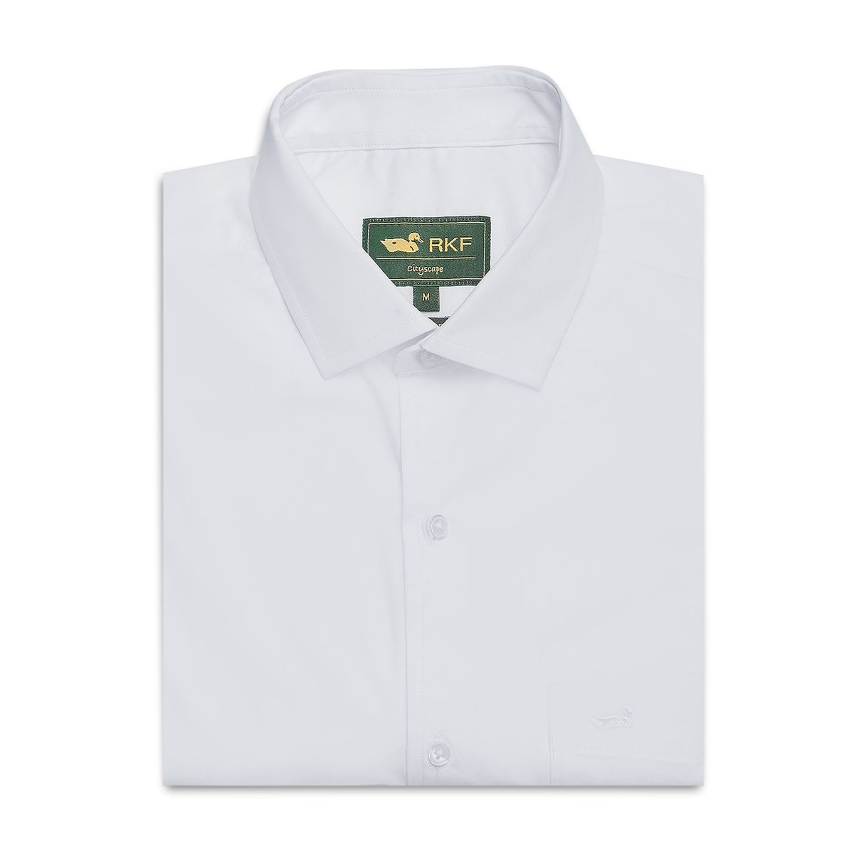 ROCKFORD - Camisa Algodón Hombre Easysolid Blanco ROCKFORD