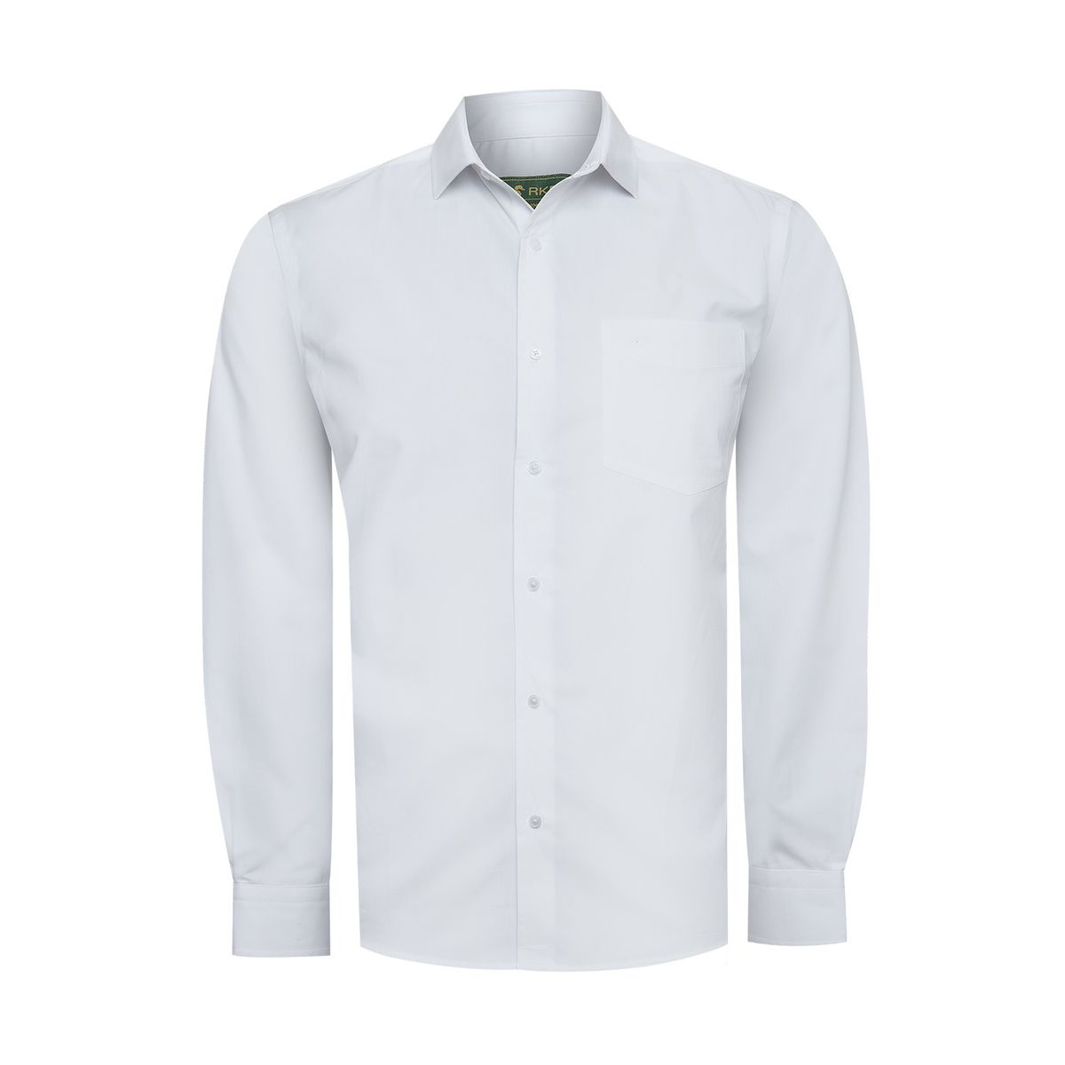 ROCKFORD - Camisa Algodón Hombre Easysolid Blanco ROCKFORD
