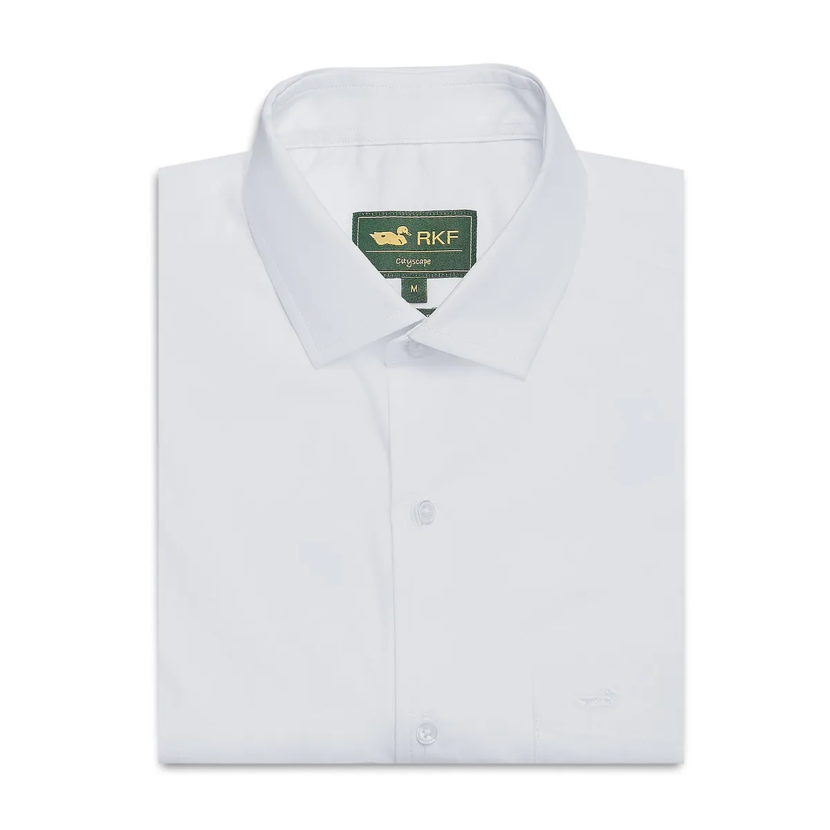 ROCKFORD - Camisa Algodón Hombre Easysolid Blanco ROCKFORD