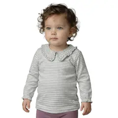 EXCEPTION - Polera Manga Larga Bebé Niña