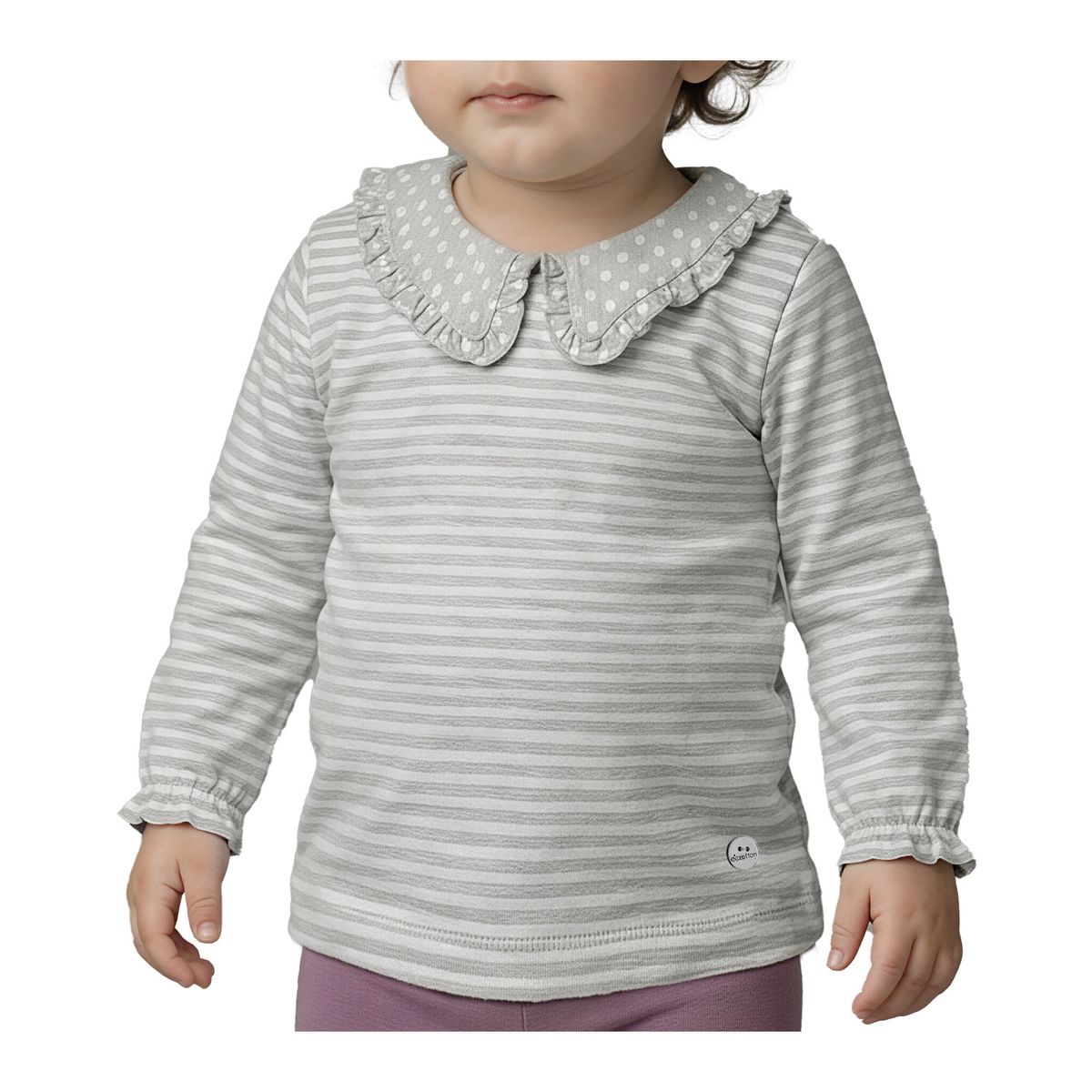 EXCEPTION - Polera Manga Larga Bebé Niña Exception