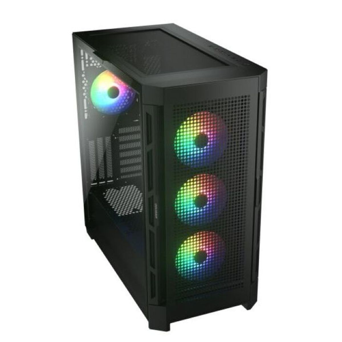 COUGAR - Gabinete - Cougar Duoface Pro RGB - SFuente - Extended ATX
