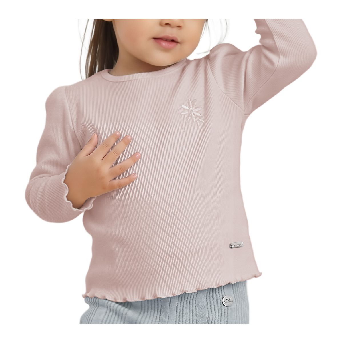 EXCEPTION - Polera Manga Larga Bebé Niña Exception