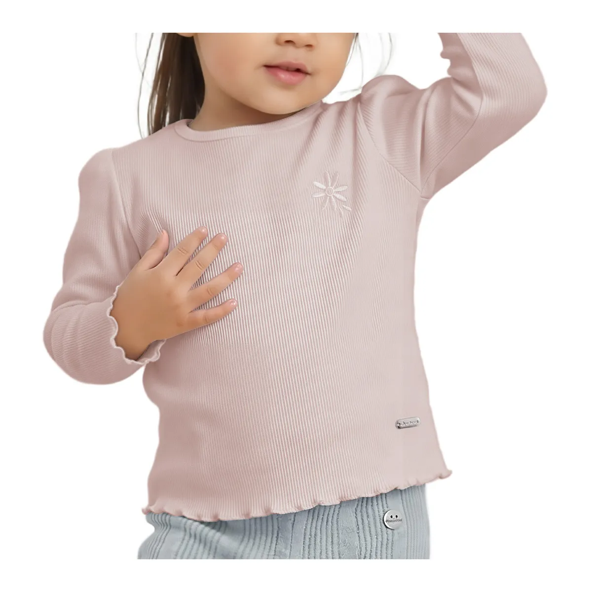 EXCEPTION - Polera Manga Larga Bebé Niña Exception