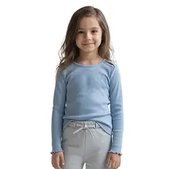 EXCEPTION - Polera Manga Larga Niña