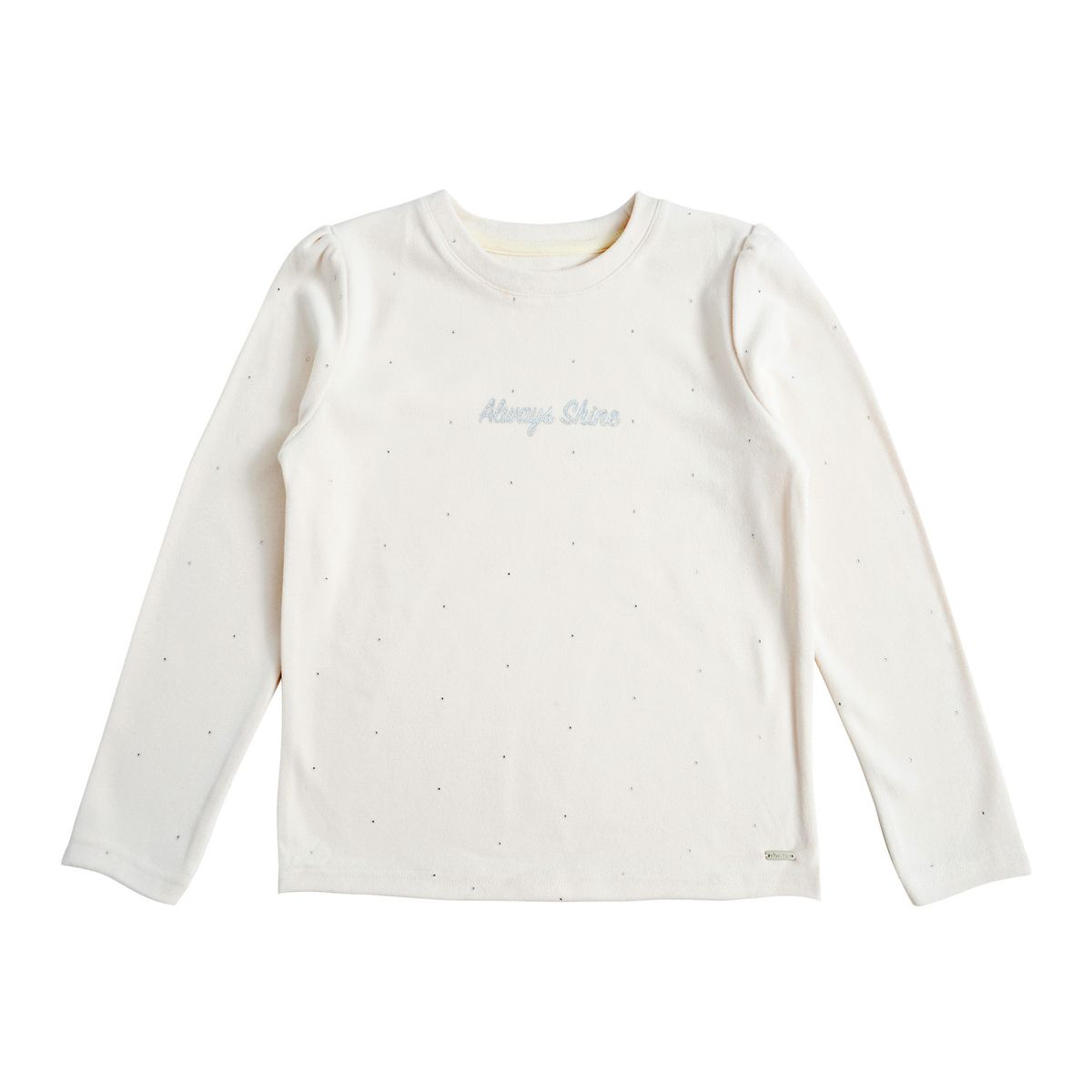 EXCEPTION - Polera Manga Larga Afranelada Niña Exception