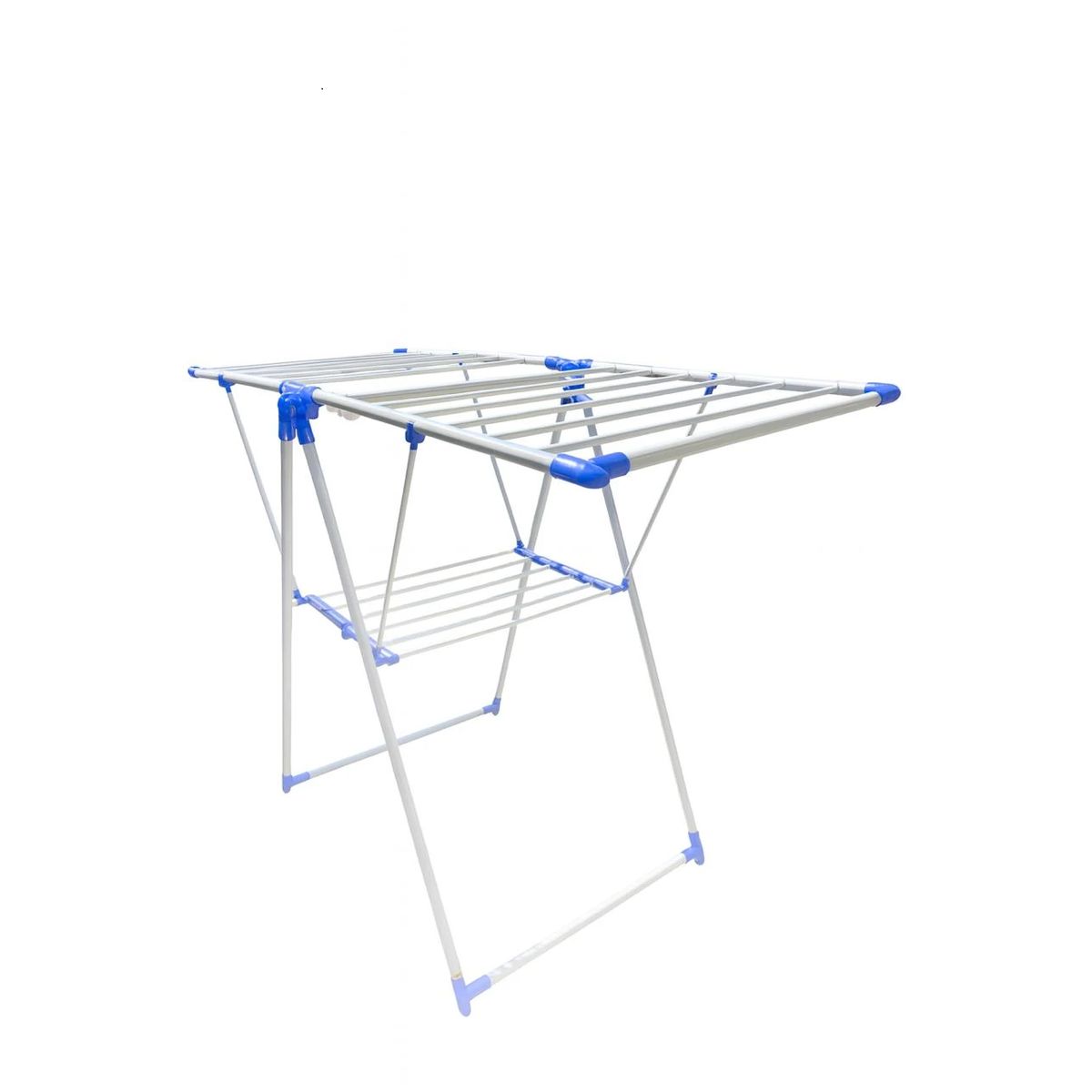 GENERICO - Tendedero De Ropa De Pie Blanco 1.47m X 54cm Blanco