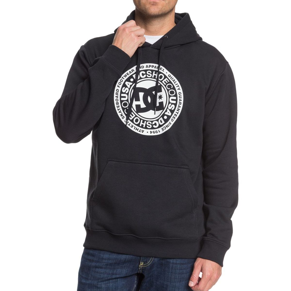 DC SHOES - Poleron Hombre DC Circle Star Ph Negro
