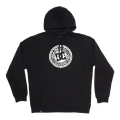 DC SHOES - Poleron Hombre Circle Star Ph Negro DC