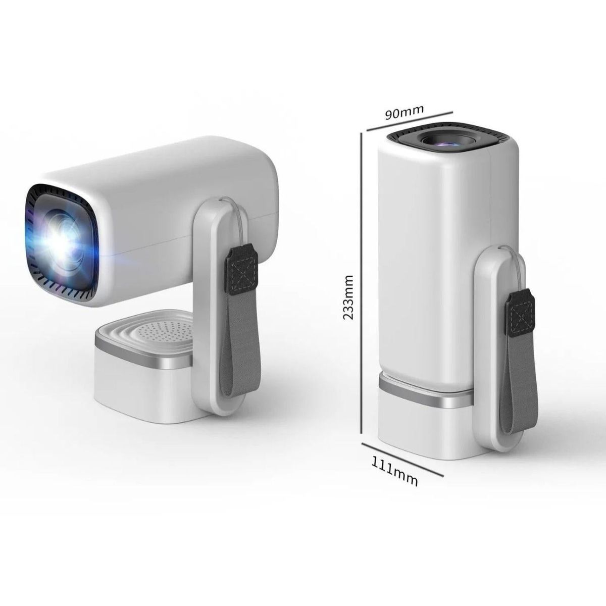 GENERICO - Proyector Smart Portátil 4K Todo-en-Uno  Cine, Gaming y Trabajo