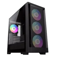 GAMEMAX - Gabinete - Defender Mesh - SFuente - Micro ATX