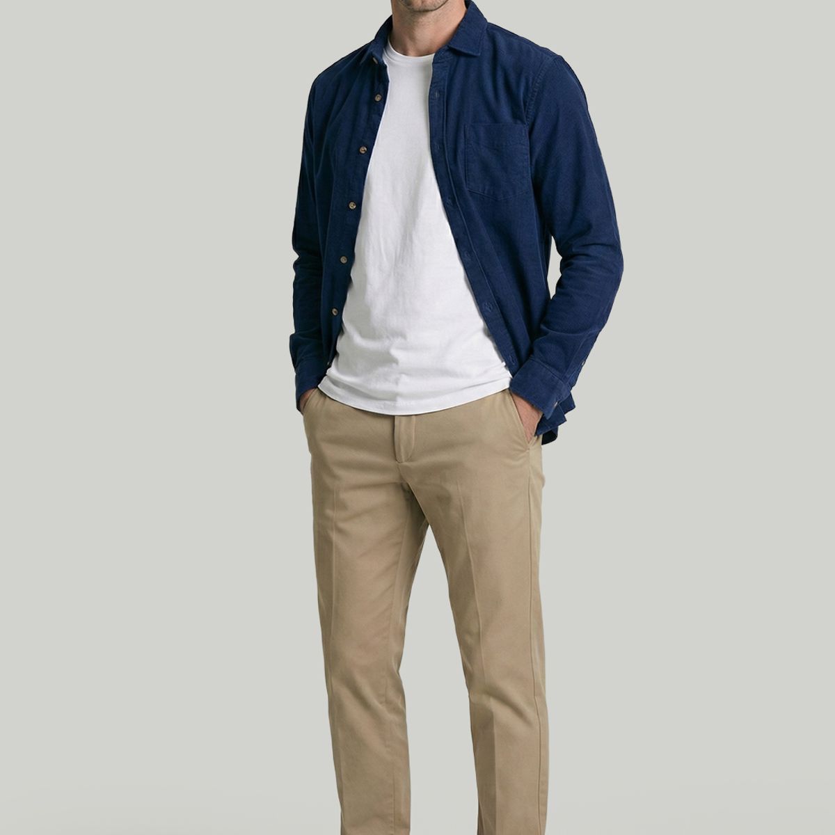 NEW MAN - Camisa Lille Blue New Man
