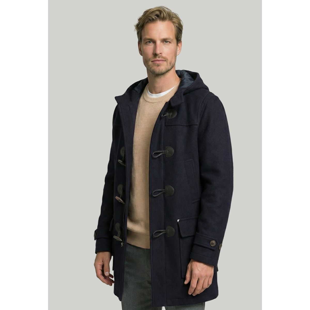 NEW MAN - Abrigo Montgomery Navy New Man