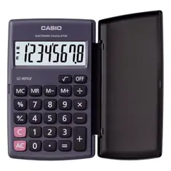CASIO - CALCULADORA LC-401LV-BK NEGRO