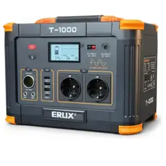 GENERICO - Estación De Energia Portatil Generador 1000w T-1000 Camping