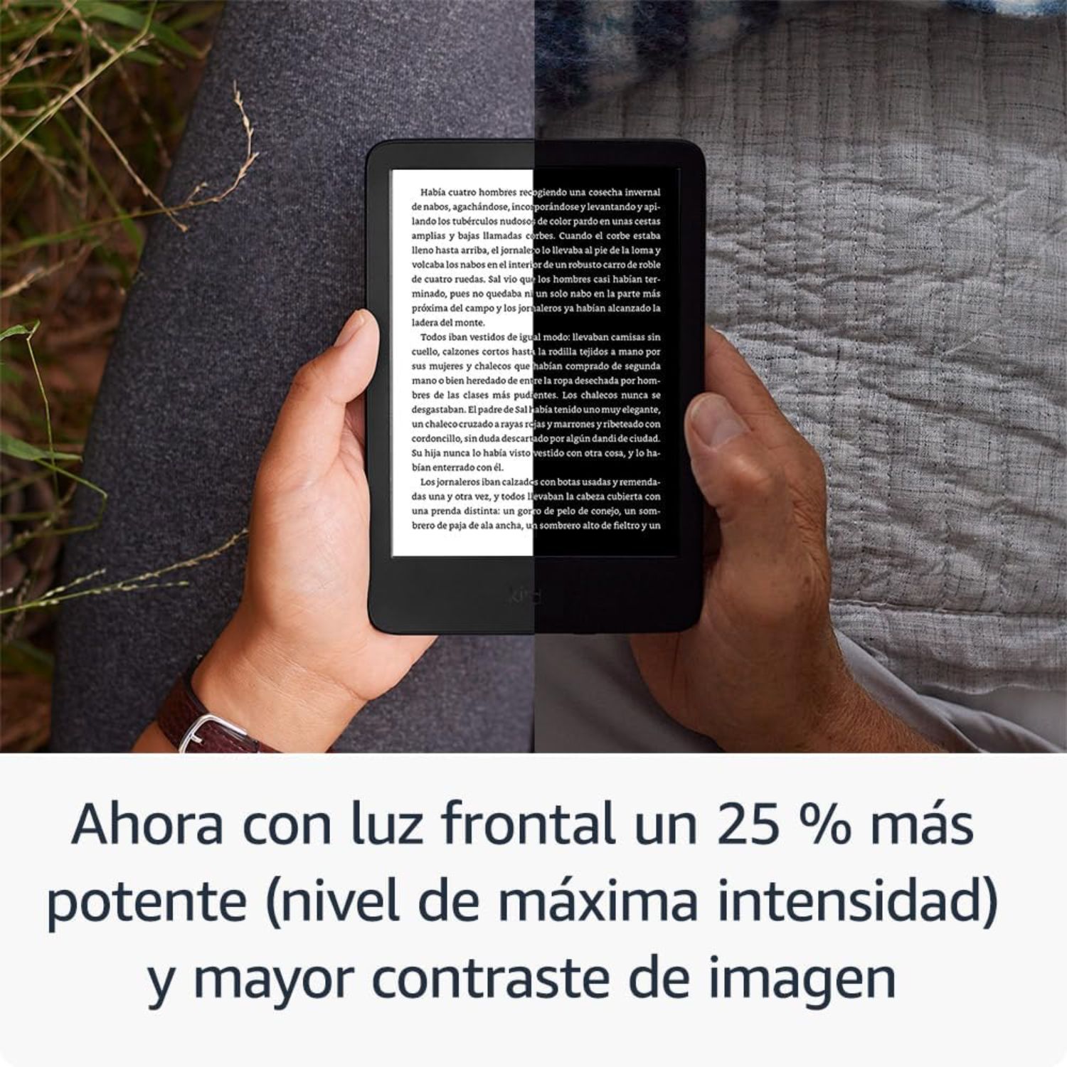 AMAZON Nuevo Kindle Matcha 2024 16gb 11va Gen 6.0 PuLG + Funda +